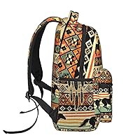 MUCENT☆大人気♪Tarres Quilting Backpack Unisex Amazon.com: TYUEISP Horse Aztec Backpack Lightweight Travel